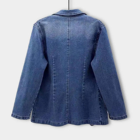 Denim Blazer voor Dames