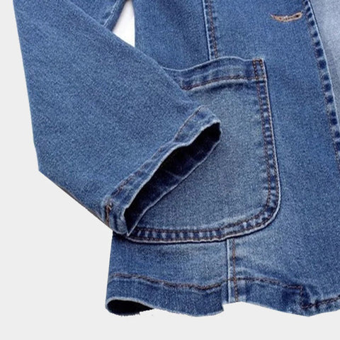 Denim Blazer voor Dames