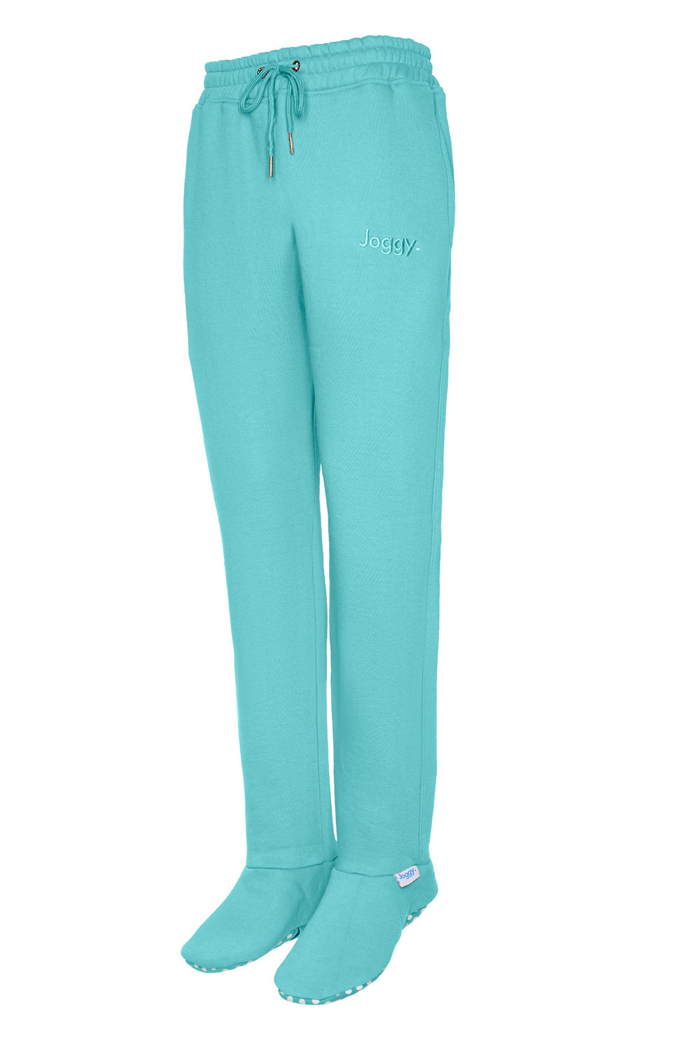Elaiah - Blauwe Joggingbroek Met Gevoerde Voeten