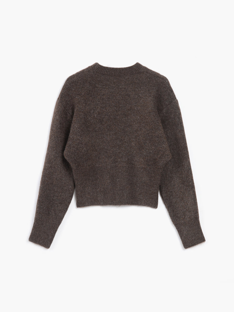 Elena - Half Zip Fuzzy Trui