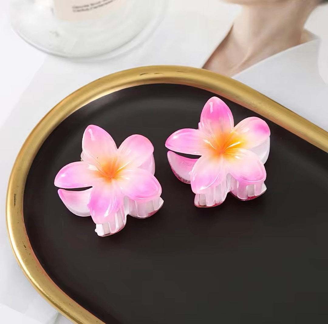 Trendy Haarclips in Bloemvorm