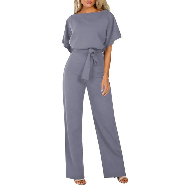 Emily - Boho Maxi Jumpsuit Voor Vrouwen Luxueuze Uitstraling