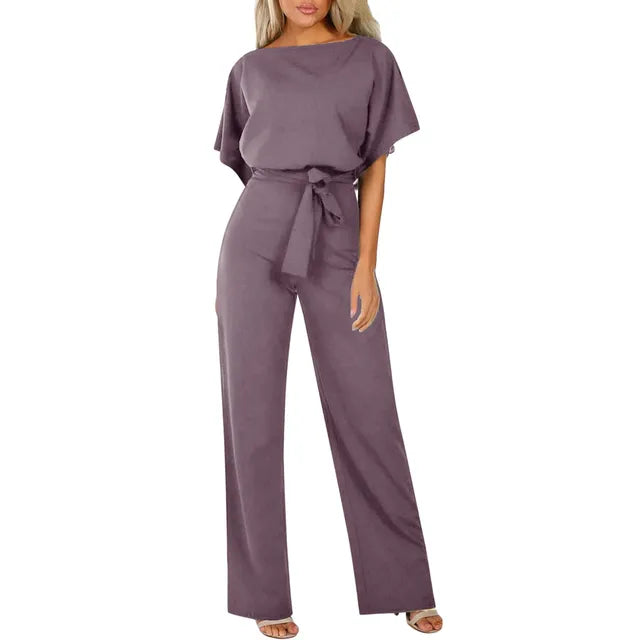 Emily - Boho Maxi Jumpsuit Voor Vrouwen Luxueuze Uitstraling