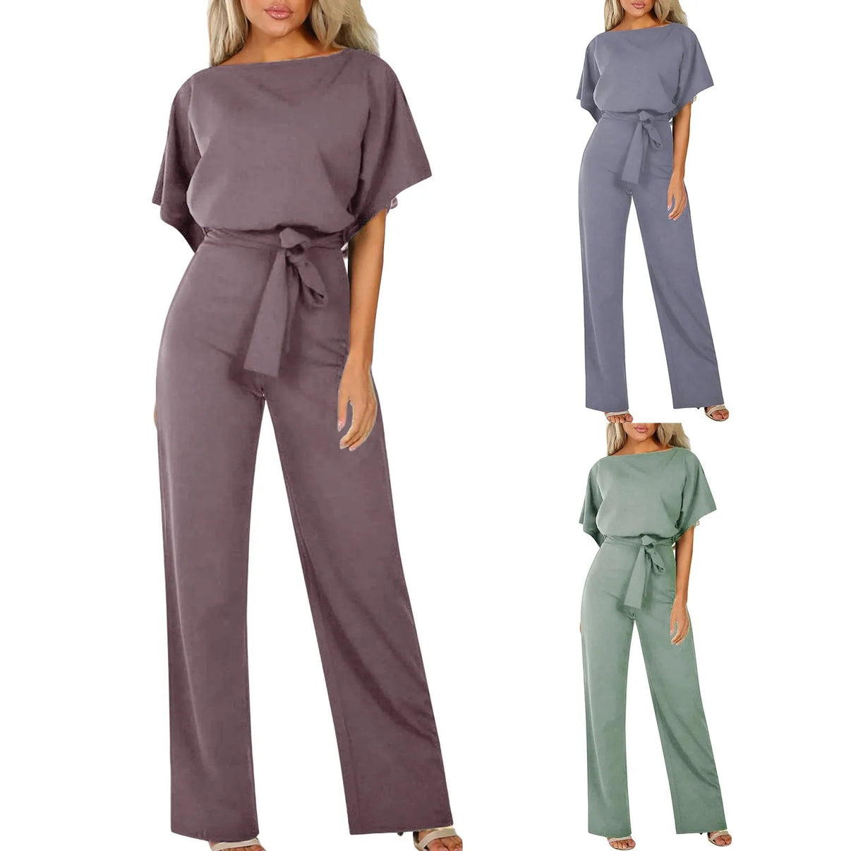 Emily - Boho Maxi Jumpsuit Voor Vrouwen Luxueuze Uitstraling
