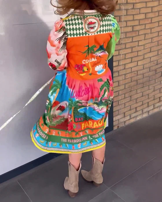 Moree | Kleurrijke Zomer Jurk