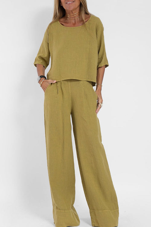 Gaelina - Comfortabele Katoen Linnen Pak