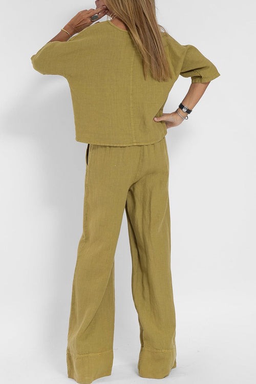 Gaelina - Comfortabele Katoen Linnen Pak