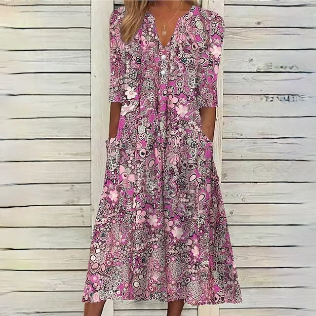 Garnet - Bloemenjurk