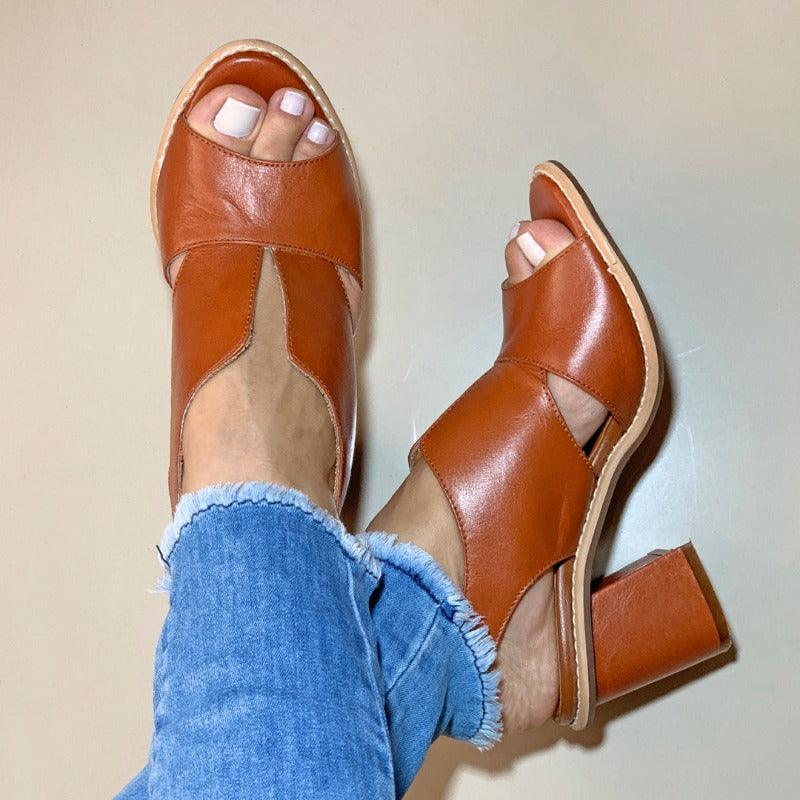 Gaylene - Lux Leather Leren Dames Sandalen