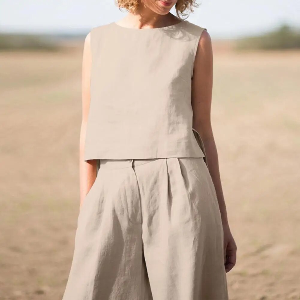 Gillian - Casual & Lichte Formele Stijl Zomer Set