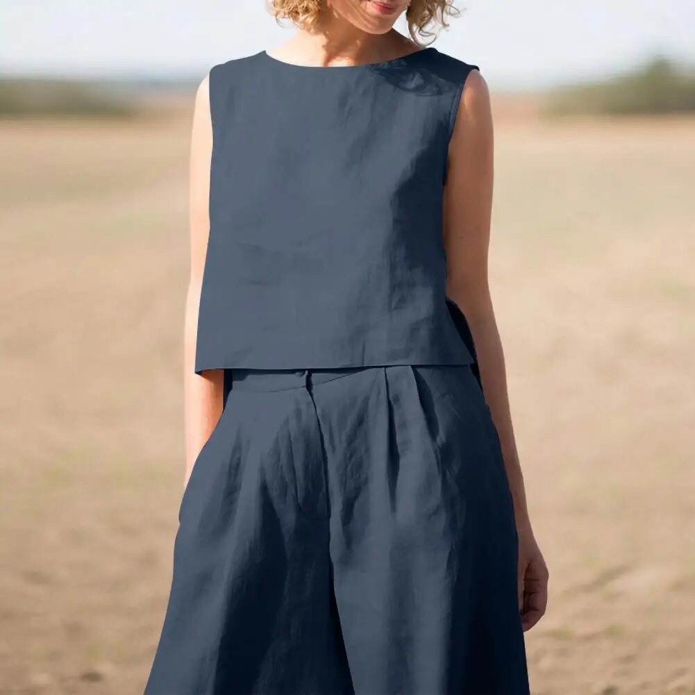 Gillian - Casual & Lichte Formele Stijl Zomer Set