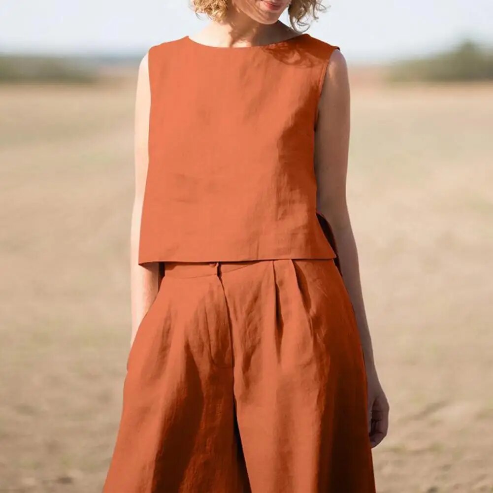 Gillian - Casual & Lichte Formele Stijl Zomer Set
