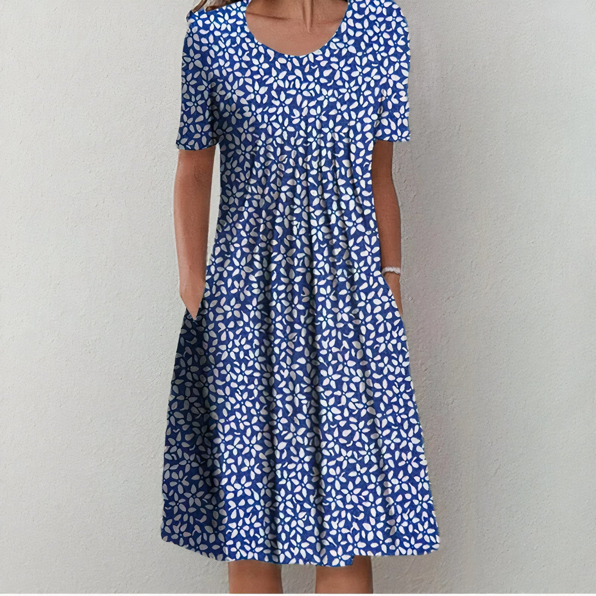 Hallie - Elegante Katoenen Jurk