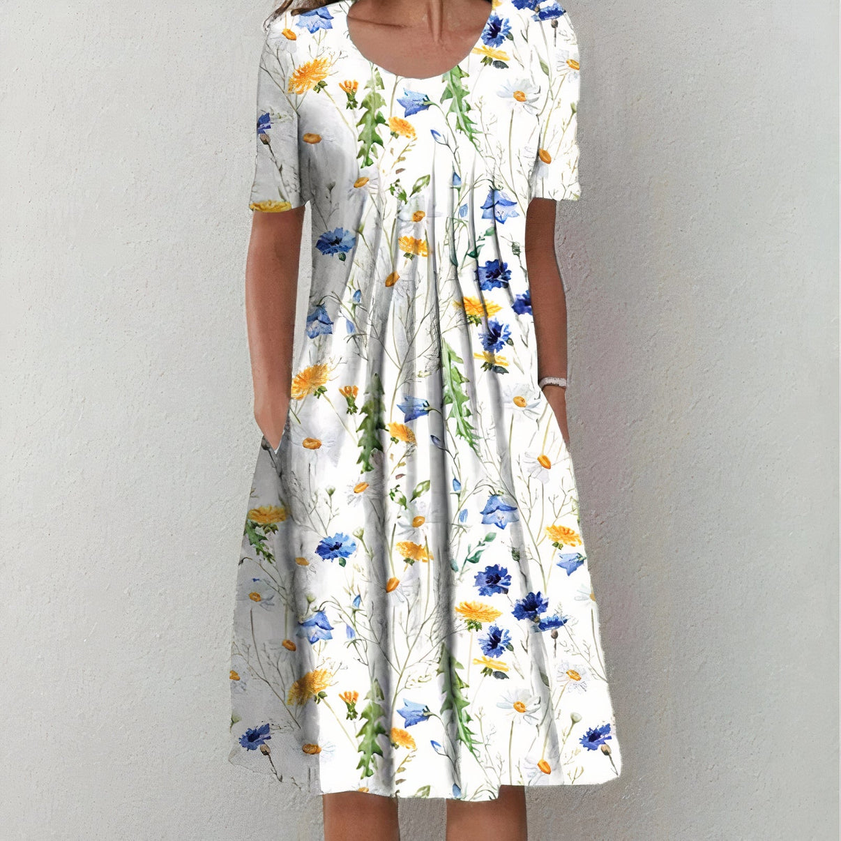 Hallie - Elegante Katoenen Jurk