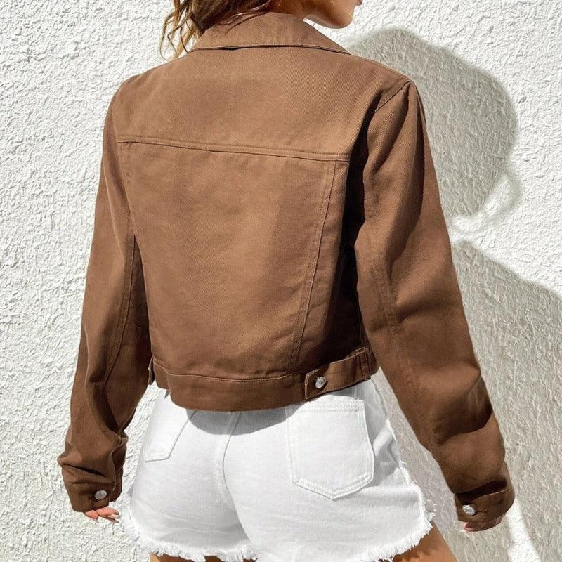 Hermione - Cropped Spijkerjack