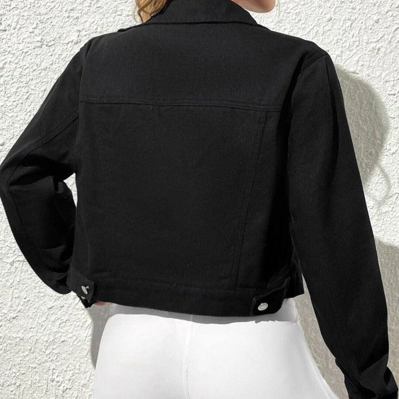 Hermione - Cropped Spijkerjack