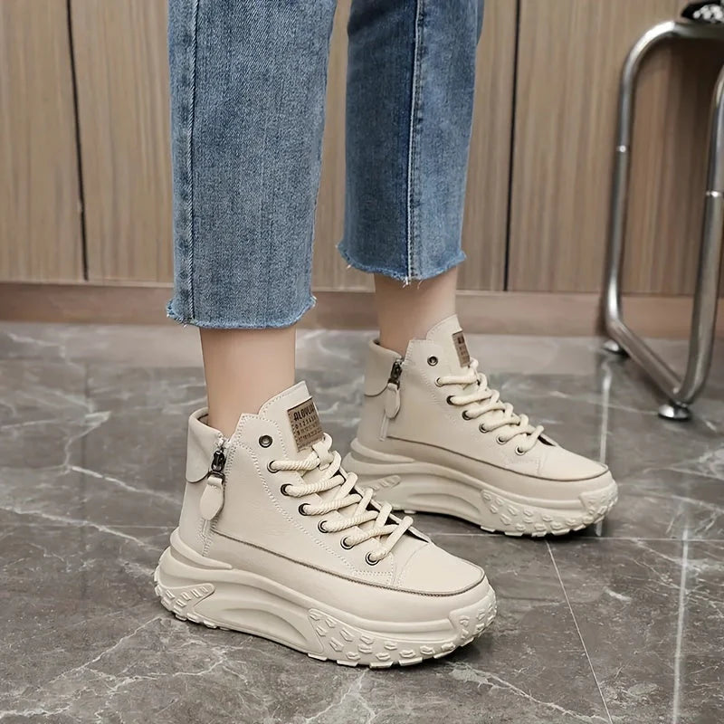 Hoge platform sneakers