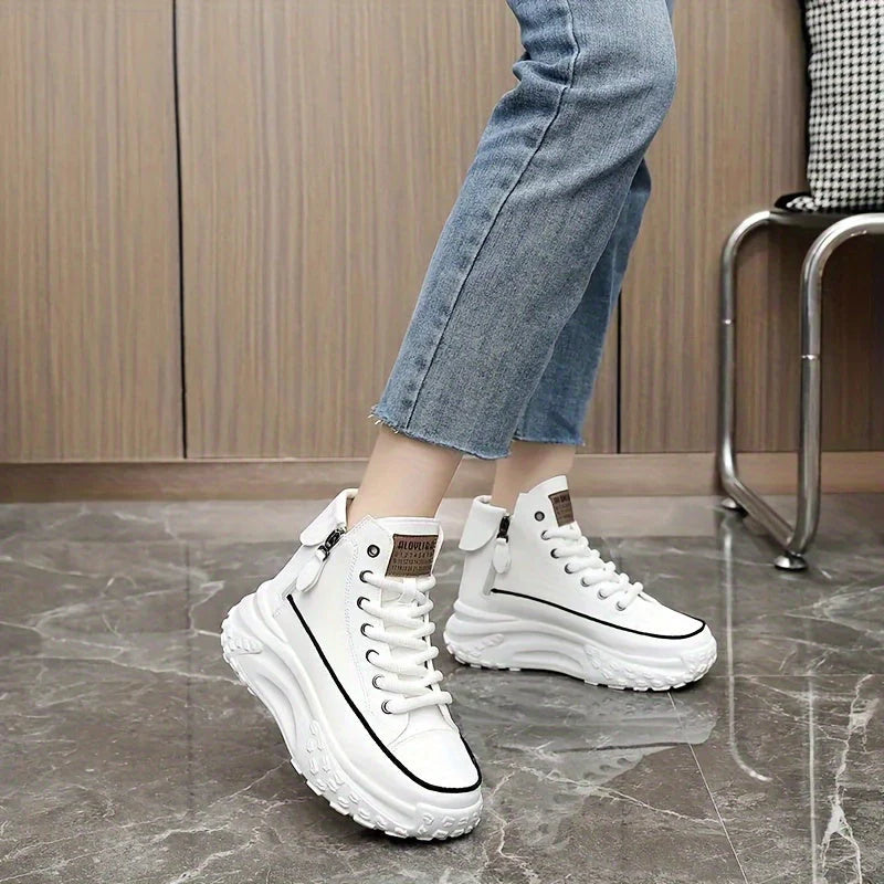 Hoge platform sneakers
