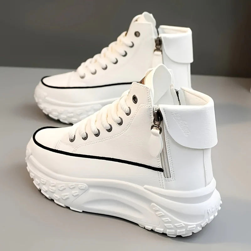 Hoge platform sneakers