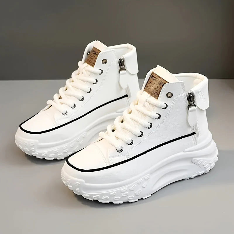 Hoge platform sneakers