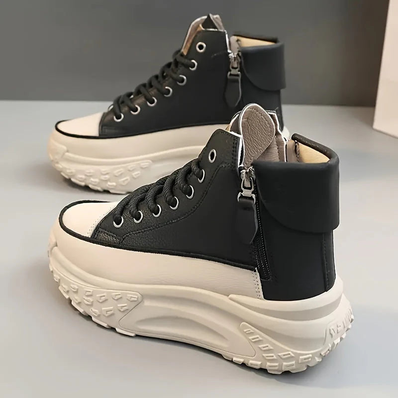 Hoge platform sneakers