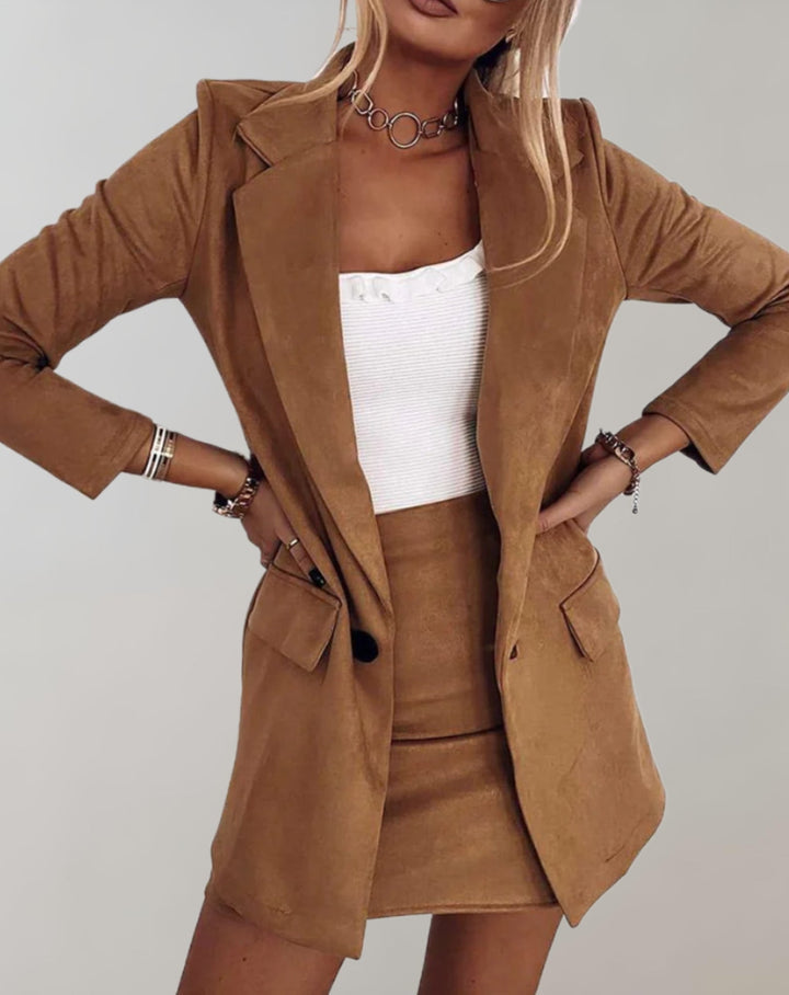 Iana - Twee Delige Set Blazer En Minirok