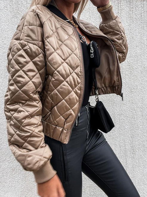 Iella bomberjack dames | Gewatteerd jack met moderne stijl en warme pasvorm