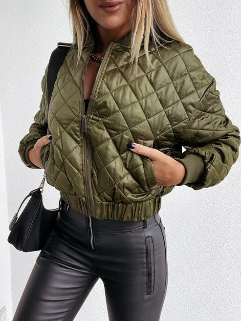 Iella bomberjack dames | Gewatteerd jack met moderne stijl en warme pasvorm