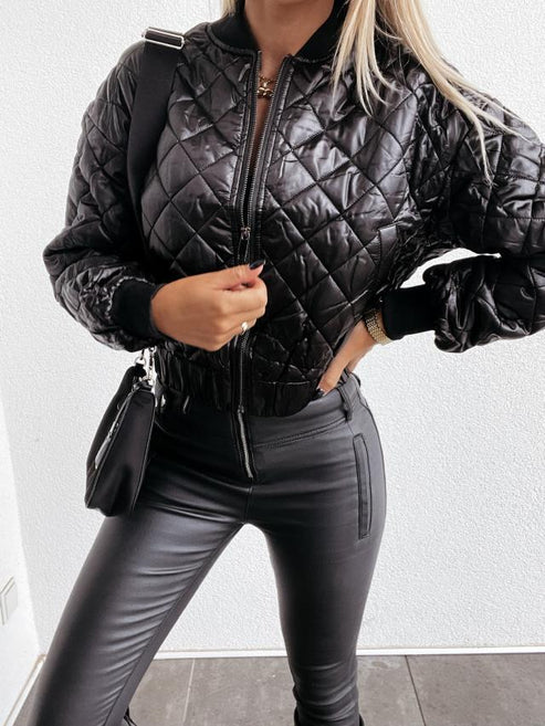 Iella bomberjack dames | Gewatteerd jack met moderne stijl en warme pasvorm