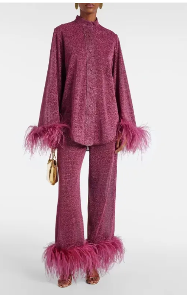 Henley - Luxe Glitter Set met Veren