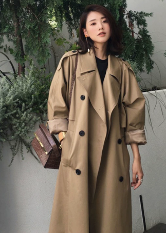 Mina Trenchcoat | Dames Jas met Klassieke Snit – Perfect voor Lente, Herfst & Stijlvolle Dagen