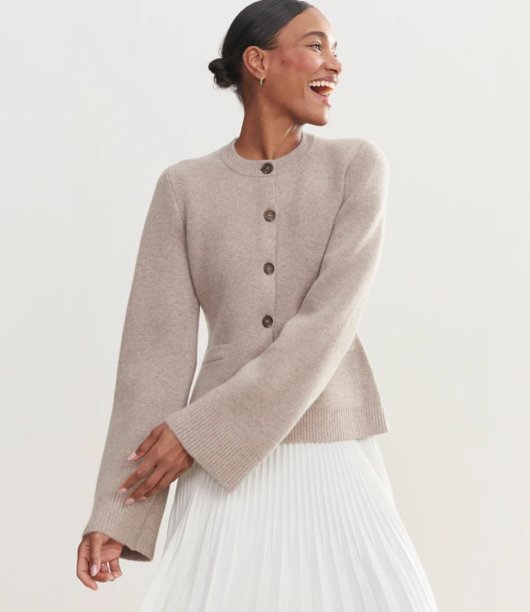 Isabella vest dames | Trendy getailleerd vest van wolblend met comfortabele pasvorm