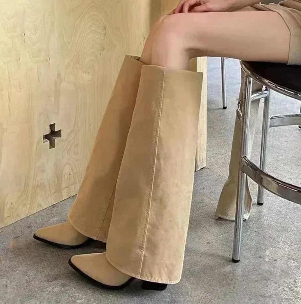 Jane Hoge Laarzen | Dames laarzen met dikke zool en stijlvol hoog design