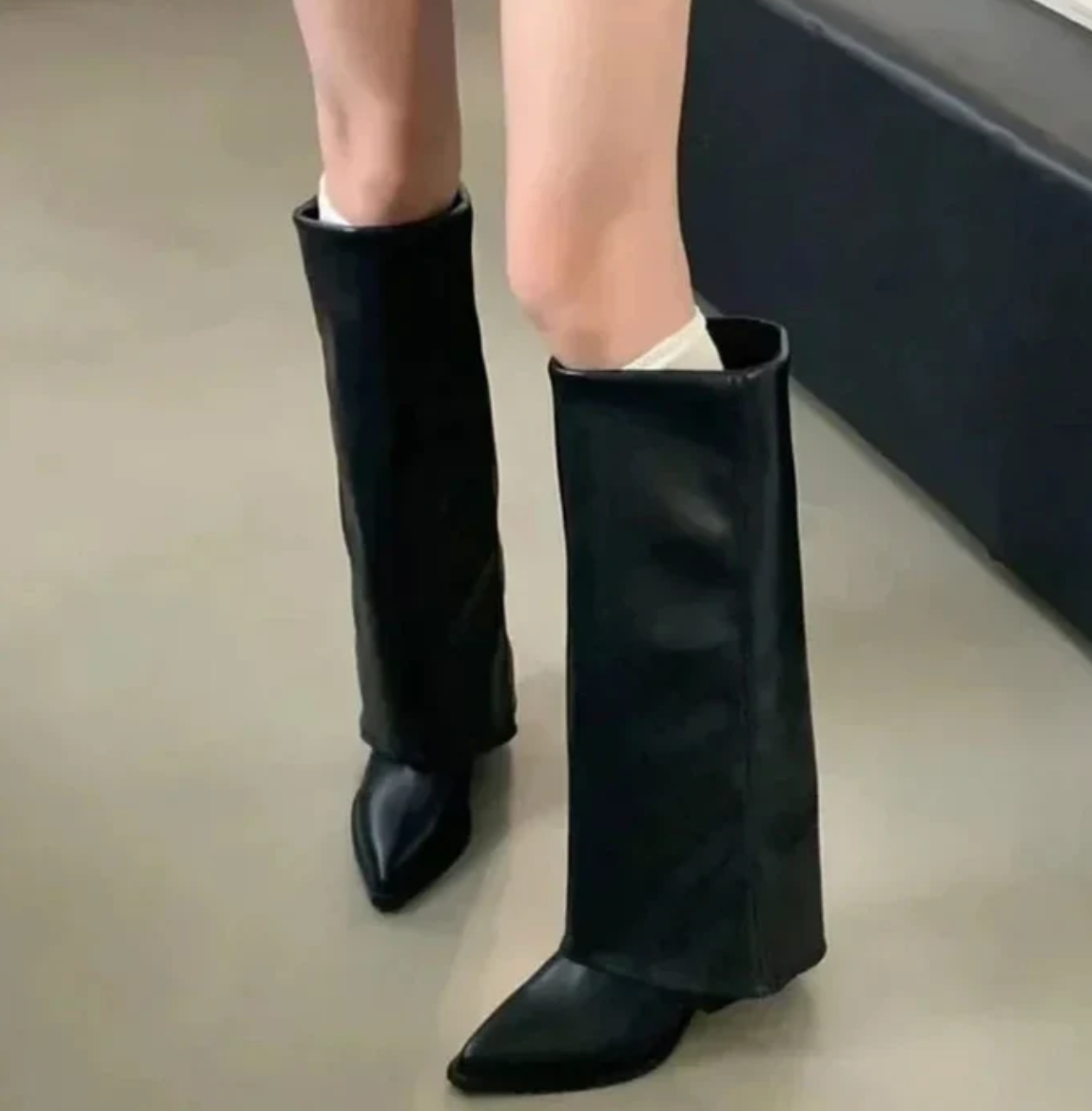 Jane Hoge Laarzen | Dames laarzen met dikke zool en stijlvol hoog design