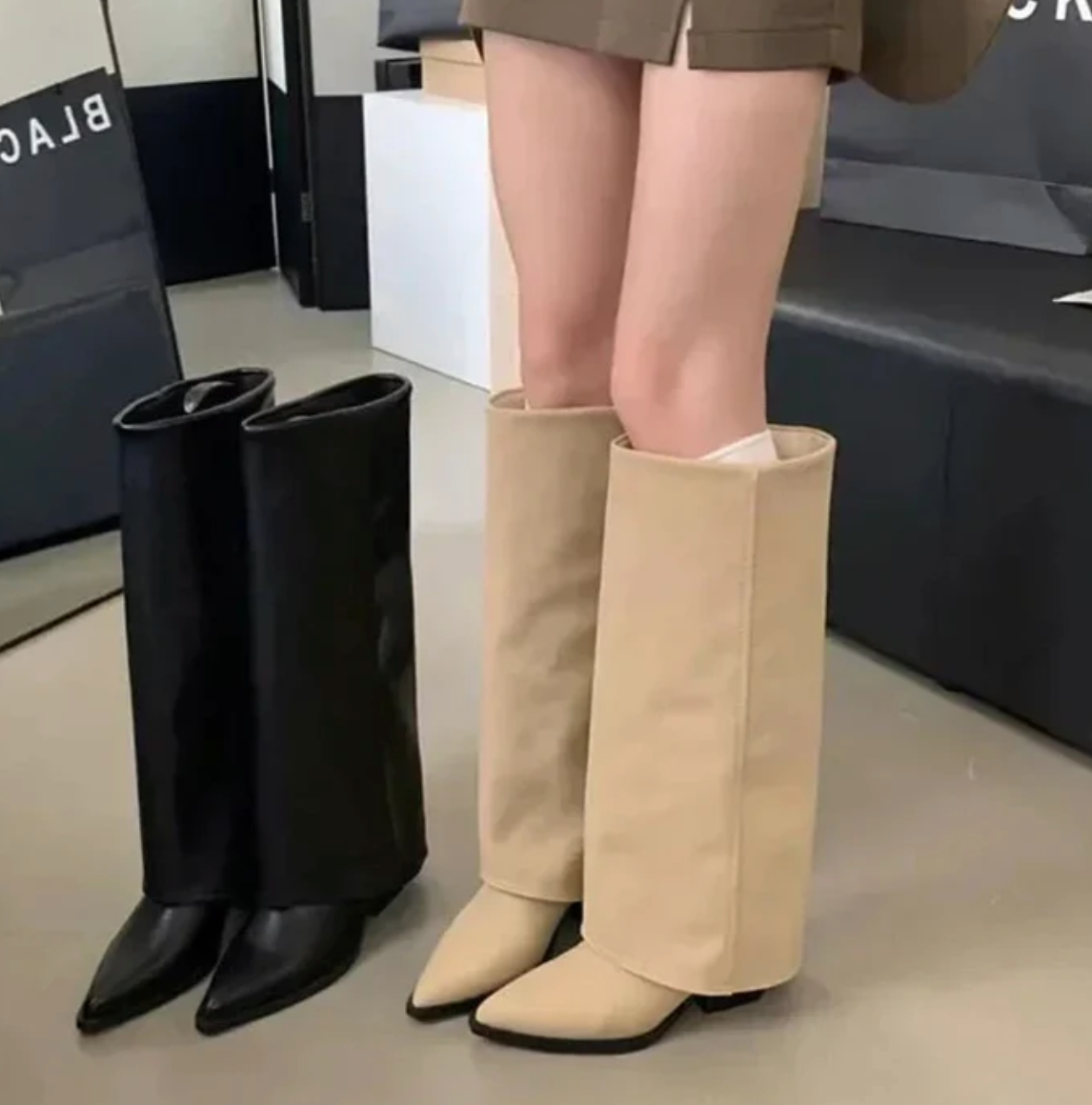 Jane Hoge Laarzen | Dames laarzen met dikke zool en stijlvol hoog design