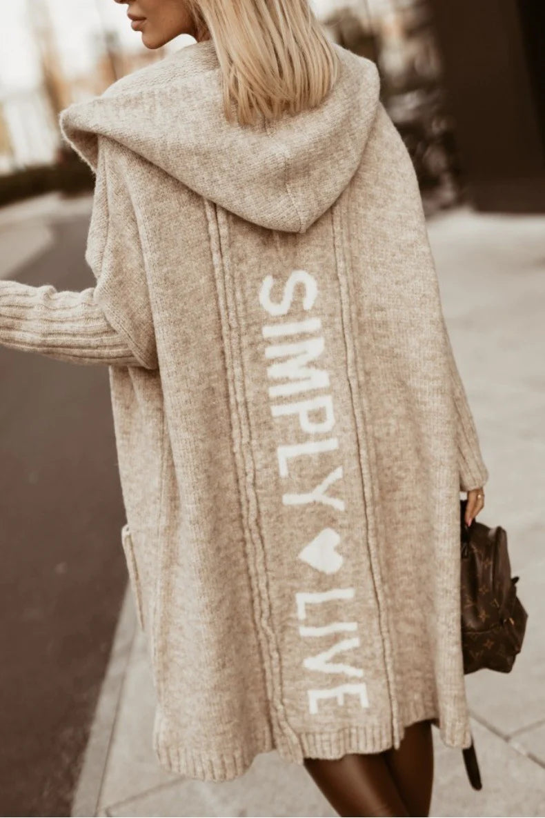 Jessica - Lange Cardigan Voor Dames