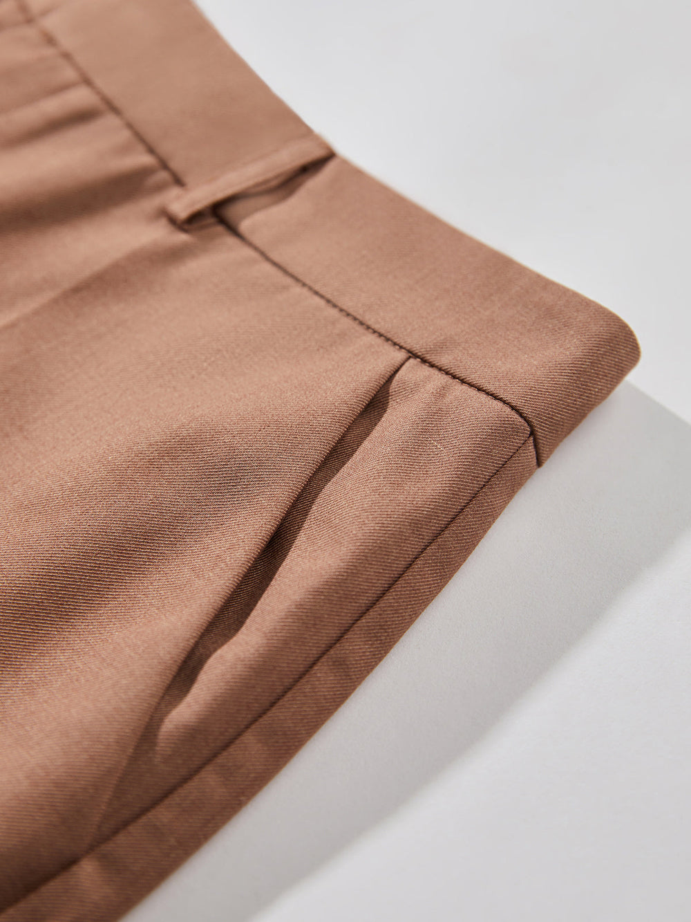 Kehlia hoge taille broek dames | Rechte cropped broek met elegante pasvorm