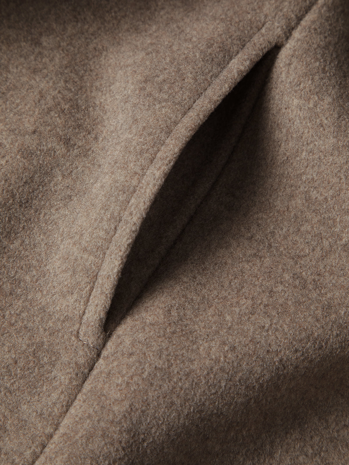 Livia Lange Overjas | Dames overjas van geweven stof met casual stijl
