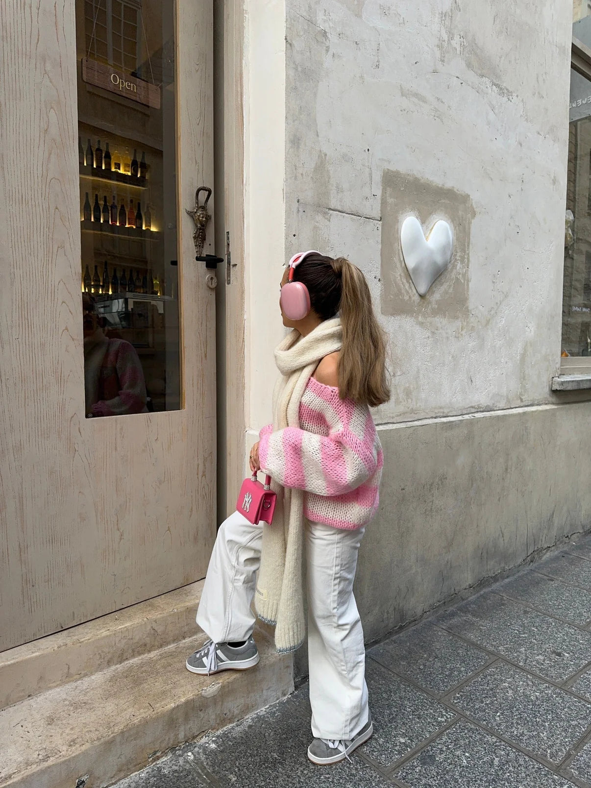 Losse Gestreepte Trui