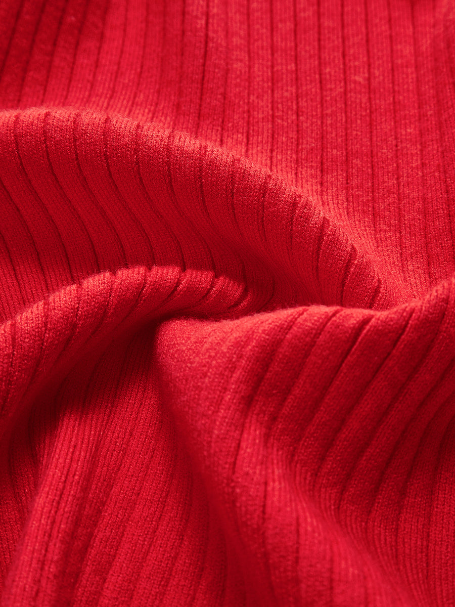 Lucie | Dames cardigan met rimpelrand en parelsluiting