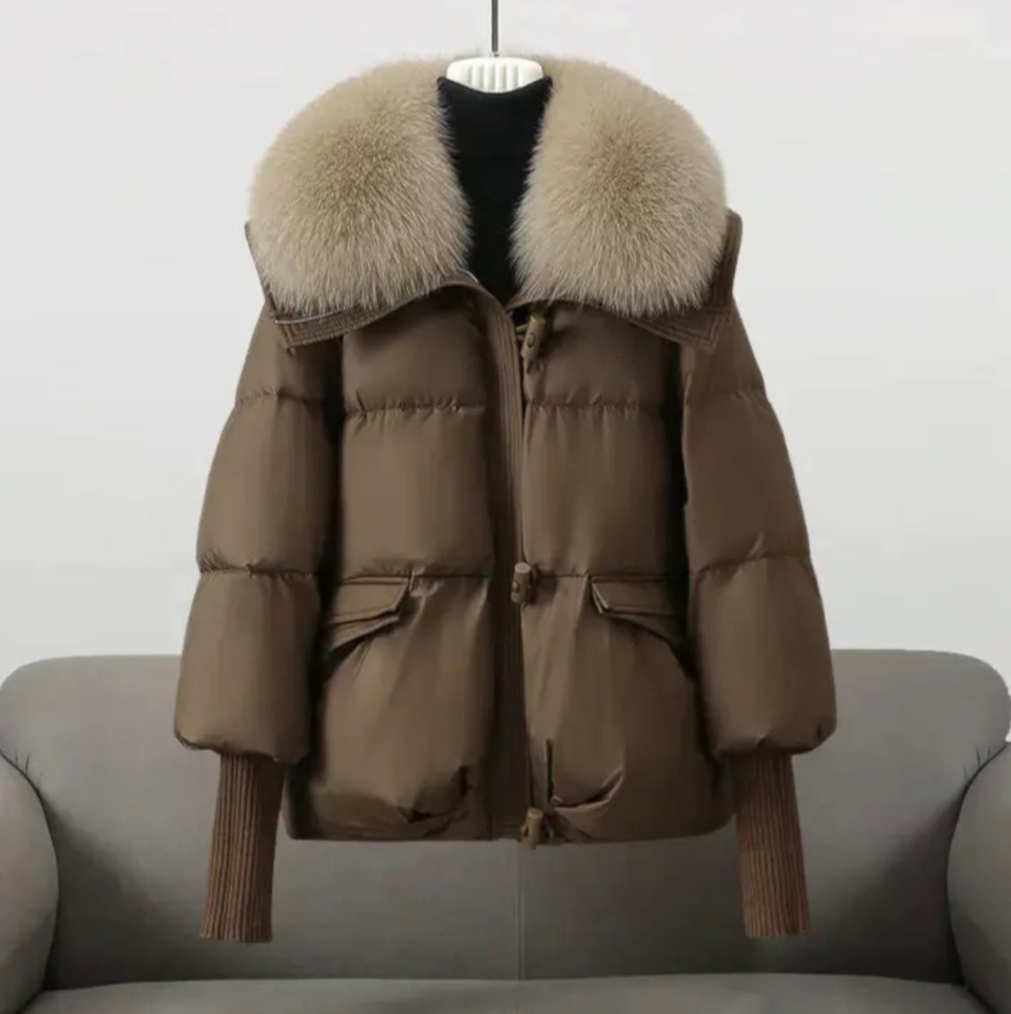 Luxe winterjas voor dames