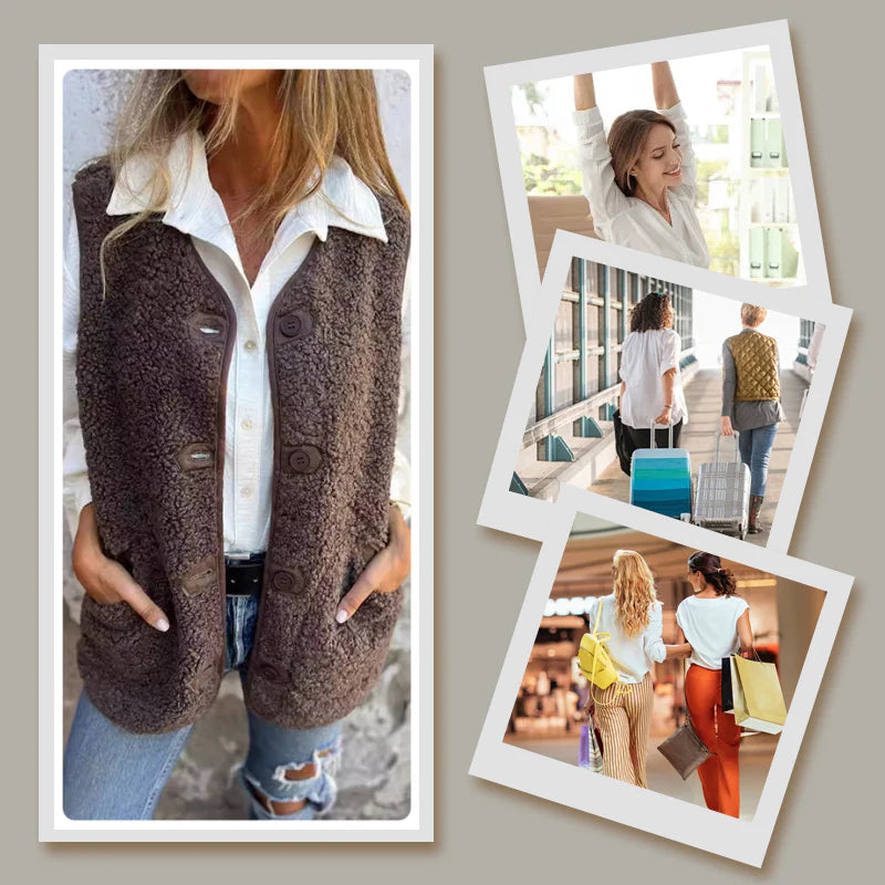 Macy - Dames Wollen Gilet