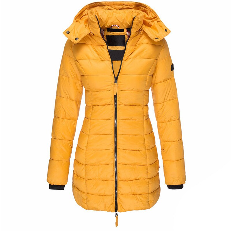 Herfst/Winter Donsjas | Dames donsjas met capuchon en rits