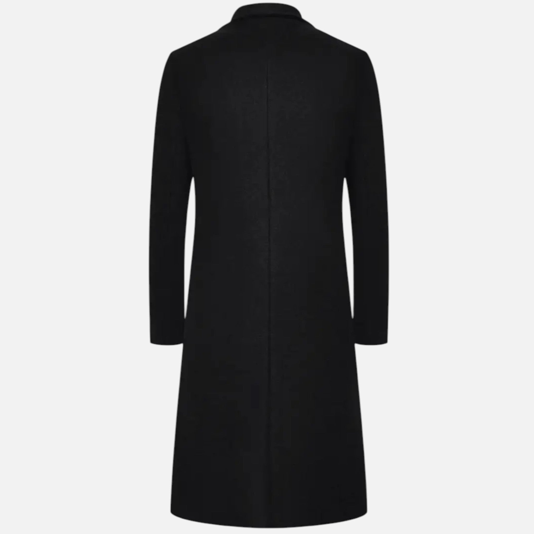 Heren Overjas Kniehoogte - Slim Fit Enkelrijs Model