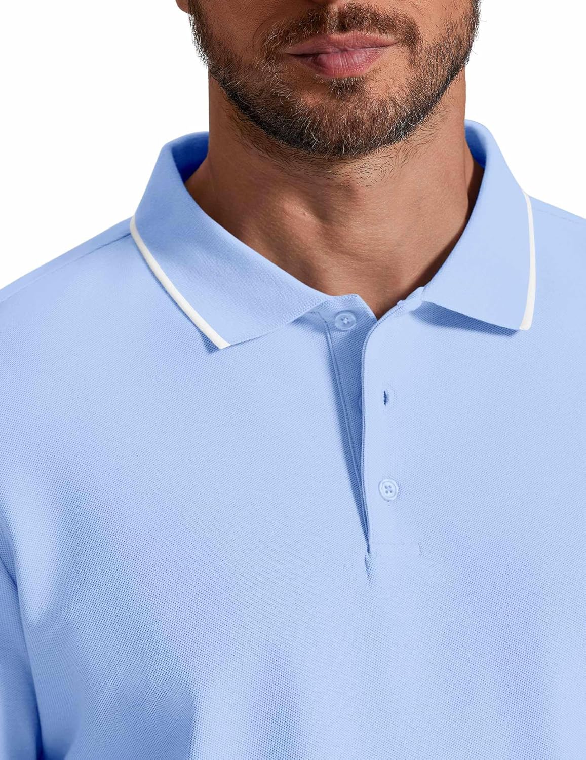 Heren Slim Fit Polo – Casual voor Dagelijks Gebruik, Met Knopen en Korte Mouwen