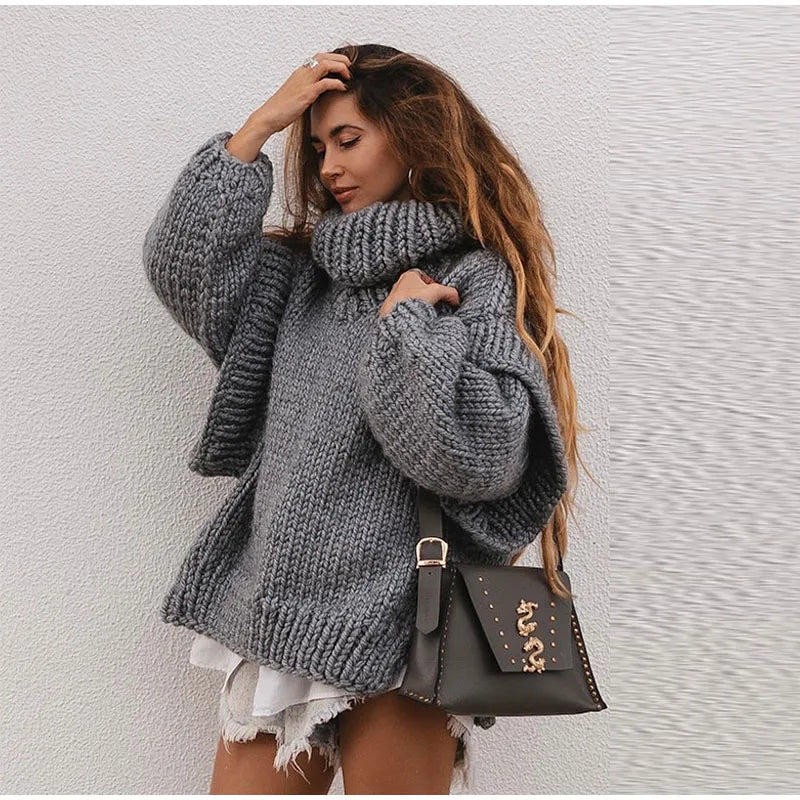 Minerva | Dames oversized trui met relaxed fit in zes kleuren