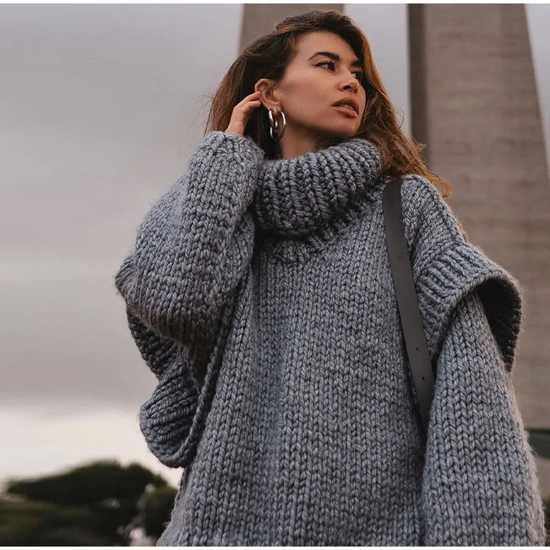 Minerva | Dames oversized trui met relaxed fit in zes kleuren