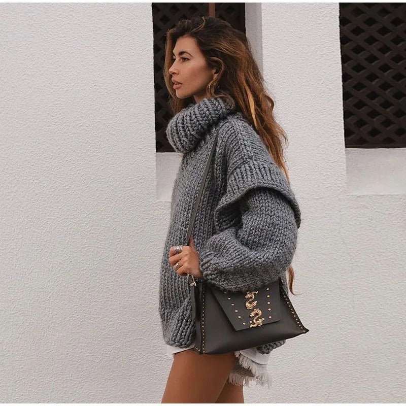 Minerva | Dames oversized trui met relaxed fit in zes kleuren