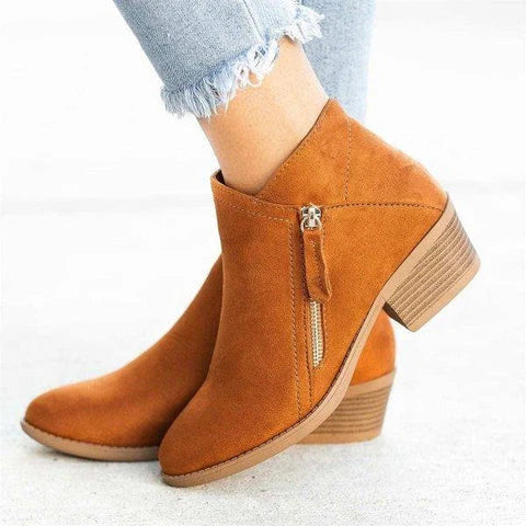 Modieuze suede laarzen
