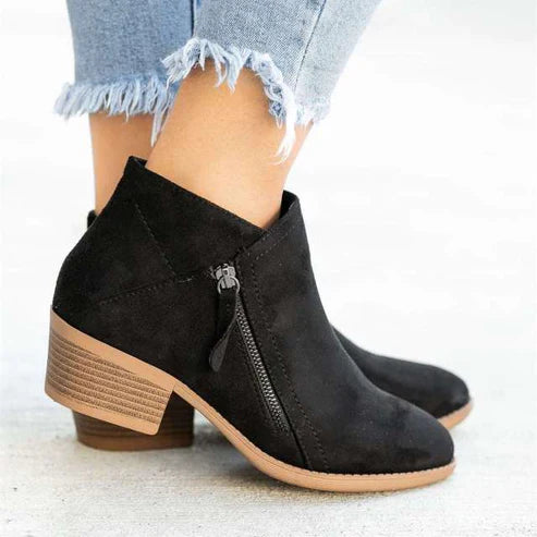 Modieuze suede laarzen